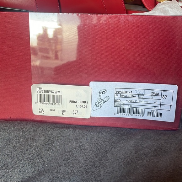 Valentino ballerina shoes size 37 - Picture 5 of 7